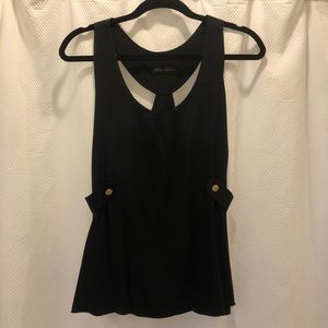 Women’s Black Silk Blouse